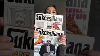 SUKCESILIANA PIZZA KIZO z Żabki test smaku ASMR po polsku [upl. by Percival]