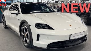 All NEW Porsche Taycan 4 Cross Turismo 2025  FIRST LOOK exterior [upl. by Nawud691]