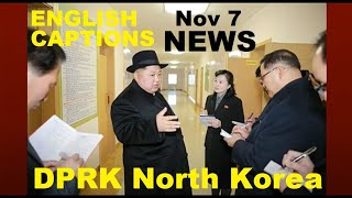 DPRK News ENGLISH Translated  Nov72024 North Korea [upl. by Nirahs71]