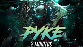 PYKE en 2 MINUTOS 1 SUPPORT MIS PARODIA [upl. by Ahsilav]