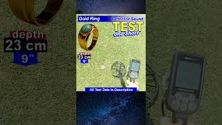 Nokta Simplex Metal detector Real Test with a Gold Ring  Field Test  Objects amp Coins [upl. by Halland]