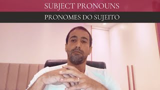 Aula de Inglês Básico 3  Subject Pronouns pronomes do Sujeito [upl. by Ilat]