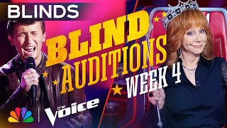 The Best Performances from the Final Week of Blind Auditions  The Voice  NBC [upl. by Cilla334]