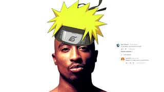 2pac over Naruto Anime beat [upl. by Ecirual]