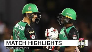 Incredible Stoinis smashes Renegades [upl. by Kcirde]