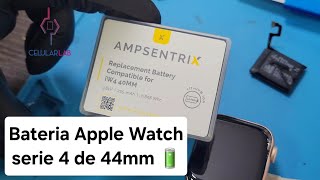 Como cambiar la bateria de un Apple Watch Serie 4 de 40MM 🔋💥 [upl. by Ylil]