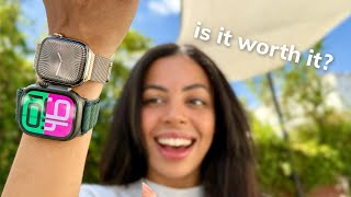 Apple Watch Series 10 vs Ultra 2 Unboxing [upl. by Anastice]