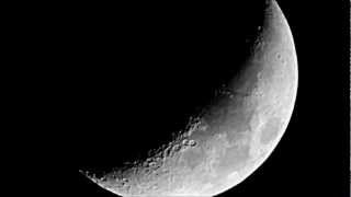 D90  Nikkor 1000mm  TC301 Moon [upl. by Severn831]