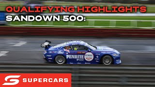 Qualifying Highlights  Penrite Oil Sandown 500  2024 Repco Supercars Championship [upl. by Thorstein]