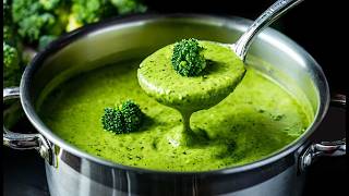 🥦 This broccoli and cauliflower soup is like medicine for my stomach🔥 I cook it every day [upl. by Thgirw]