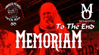 MEMORIAM  To The End live  Chronical Moshers Open Air 2024 [upl. by Urbanus]