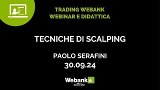 Tecniche di scalping [upl. by Anwahsat]