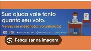 mesário voluntário TRE Justiça eleição 2024😱😱😱 [upl. by Arimat]