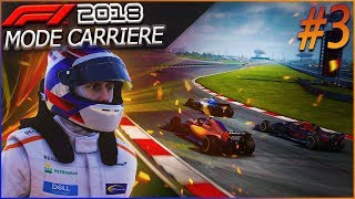 F1 2018 Mode Carrière Part3 Chine  EN GRANDE FORME [upl. by Ylac]