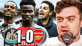 NEWCASTLE UNITED 10 ARSENAL REACTION [upl. by Warthman452]