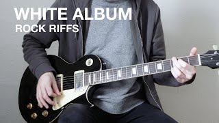 Top 5 Beatles White Album Rock Riffs [upl. by Mohkos]