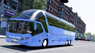 Neoplan Starliner 2  Ets 2 Bus Mod 149 Gameplay  🥇The Most Real 2K Ultra Graphics [upl. by Niac]