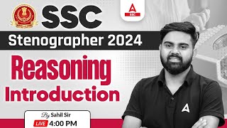 SSC Stenographer 2024  SSC Steno Reasoning By Sahil Tiwari  Introduction Class [upl. by Moya]