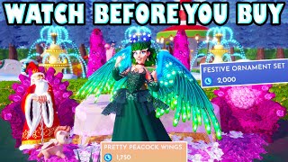 Premium Shop Review in Disney Dreamlight Valley New AWESOME Holiday Decorations EPIC WINGS [upl. by Dash]