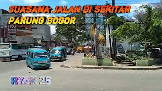 Suasana jalan disekitar Parung Bogor [upl. by Nylirem]