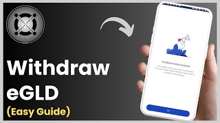 How To WITHDRAW eGLD On Your Elrond Network Wallet  Tutorial [upl. by Sivla]