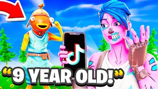 9 Year Old tried out for my TikTok Clan and got Bullied [upl. by Jempty]