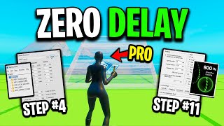 How PROS Get 0 Input Delay in Fortnite ✅ Best Chapter 5 Tweaks [upl. by Clementia]