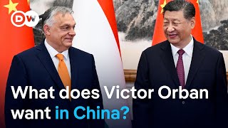 Hungary PM Viktor Orban pays surprise trip to China after visiting Ukraine Russia  DW News [upl. by Ahseina]