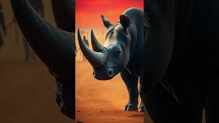 Top 5 Most Endangered Animals 🦏  EndangeredSpecies WildlifeConservation SaveTheRhino [upl. by Dill]