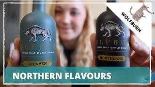 Wolfburn Northland vs Morven Review Scotch Highland Single Malt [upl. by Savill]