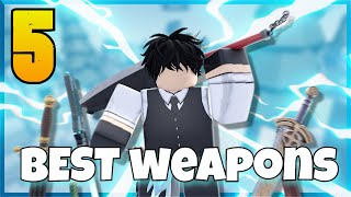 The 5 BEST WEAPONS in Rampant Blade Battlegrounds [upl. by Marshal258]