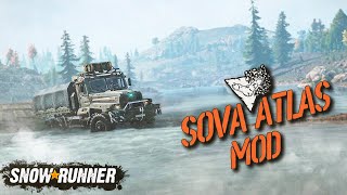 Sova Atlas MOD Snowrunner [upl. by Culberson]