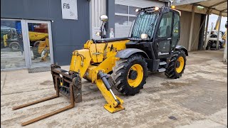 TELESCOPIC FORKLIFT JCB 535125  FIŠ MACHINERY SLOVENIA [upl. by Norita]