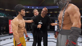 Bruce Lee vs Hercules  EA Sports UFC 4  Epic Fight 🔥🐲 [upl. by Arabel85]