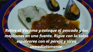 1797  Pescado y mejillones en salsa  Thermomix TM5 y TMX31 [upl. by Garris]