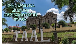 Walking Tour  Taal Basilica  The Largest Church Building in Philippines and In Asia [upl. by Eeclehc]