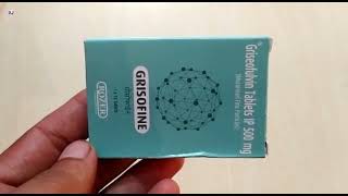 Grisofine Tablet  Griseofulvin Tablets ip 500mg Uses  Grisofine tablet uses side effects benefits [upl. by Benyamin]