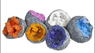 Make Your Own Realistic Geode  Project 236 [upl. by Aehtrod]