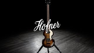 Hofner HCT 5001 Violin Bass Sunburst  Gear4music demo [upl. by Wiltsey]