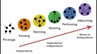 Dynamics  The 5 Stages of Group Development 4 Minutes [upl. by Ynogoham]