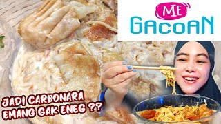 VIRAL LAGI ⁉️ MUKBANG HACK MIE GACOAN CARBONARA [upl. by Medea]