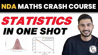 STATISTICS in One Shot  NDA Maths Crash Course [upl. by Ferriter117]