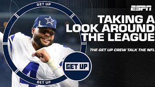 Taking a look around the NFL 👀  Get Up [upl. by Winnie]