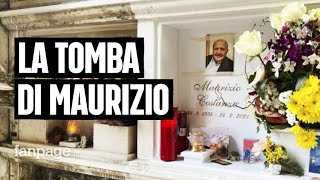 Maurizio Costanzo sepolto al cimitero del Verano nella tomba che ha ospitato Monica Vitti [upl. by Leena]