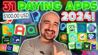 31 Apps That Pay REAL Money In 2024 LEGIT amp Tested [upl. by Mikael]