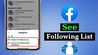 How To See Following List on Facebook  Check Facebook Following List [upl. by Olenta]