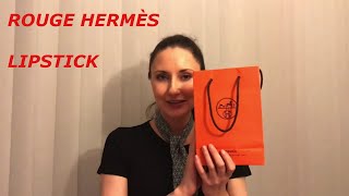 ROUGE HERMÈS LIPSTICKS 💄ПОМАДЫ💄💄VETIVER TONKA vs VETIVER EXTRAORDINAIRE [upl. by Eelrihs]