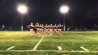 MCHS Cheerleaders  Rock You Dance 101714 [upl. by Adah765]