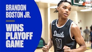 FiveStar Recruit Brandon Boston Jr Leads Norcross Over Grayson FULL GAME HIGHLIGHTS [upl. by Eisle218]