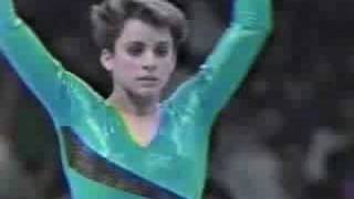 Dorte Thummler  1988 Seoul Olympic  FX [upl. by Araldo916]